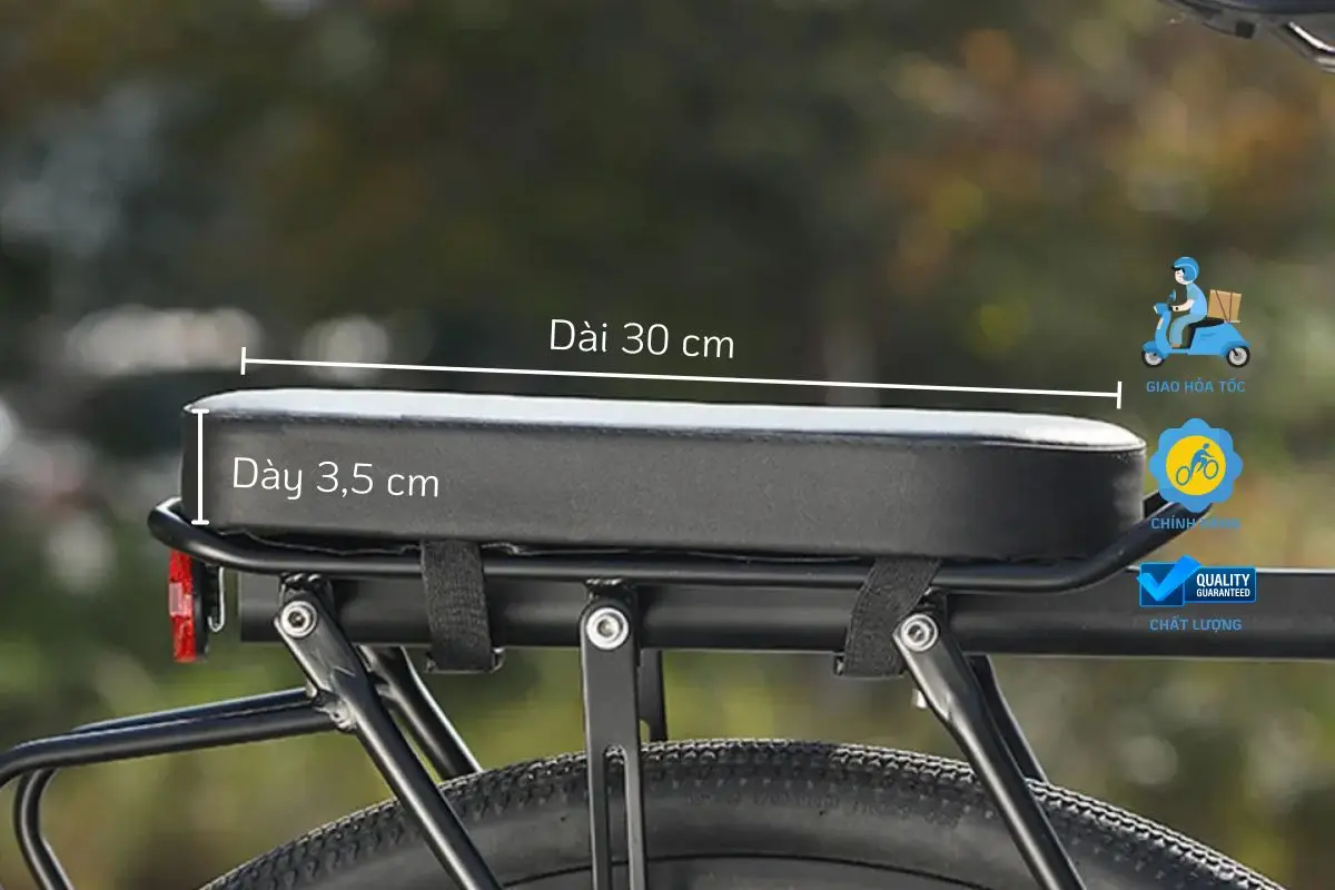 Nệm Yên Sau Xe Đạp Dày Êm