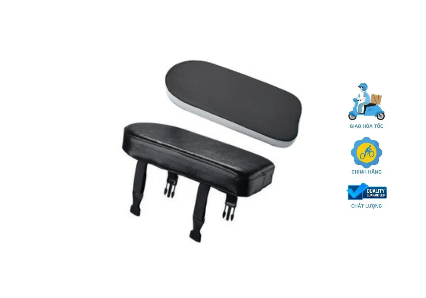 Nệm yên sau xe đạp giúp giảm thiểu cảm giác mệt mỏi và khó chịu với người ngồi sau