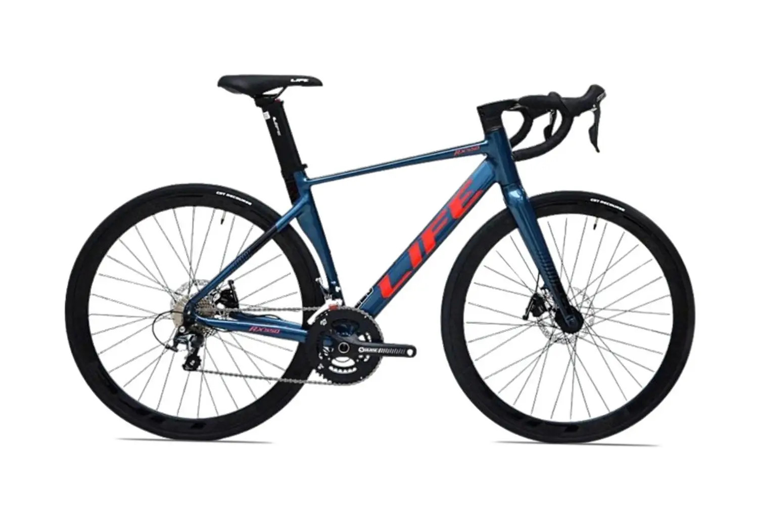 Xe Đạp Đua Life RX550 – Khung Nhôm | Phanh Đĩa Cơ Heo Dầu | Shimano Tiagra Giá Rẻ | Khuyến mãi Hot