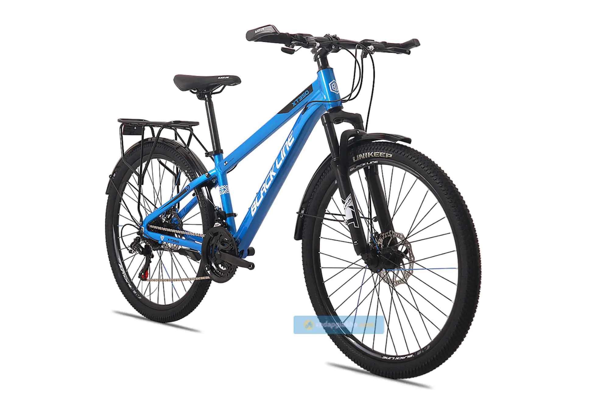 Xe Đạp Địa Hình MTB Black Line XT350 24 Inch - Khung Nhôm | Shimano | Phanh Đĩa Giá Rẻ | Khuyến mãi Hot 2 Xe Đạp Địa Hình MTB Black Line XT350 24 Inch