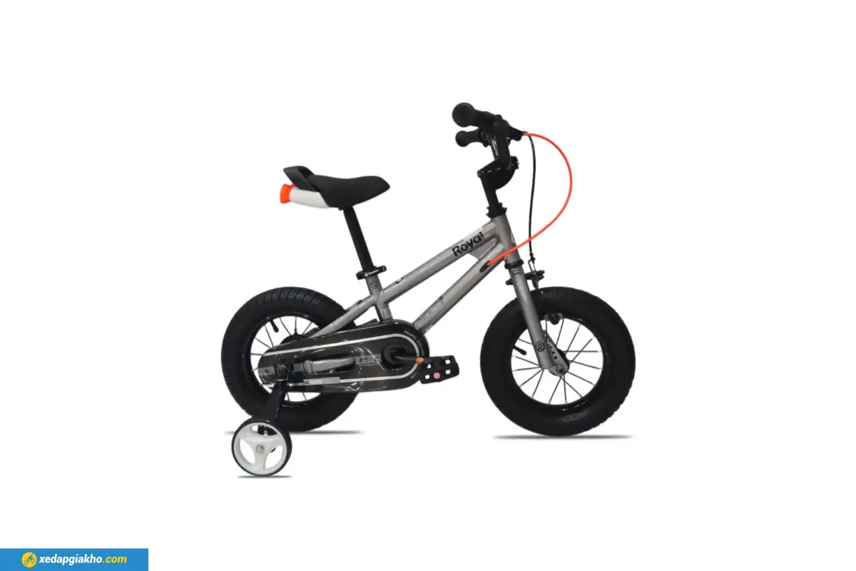 Xe Đạp Trẻ Em Royal Baby FreeStyle FS7 14 Inch - Ghi