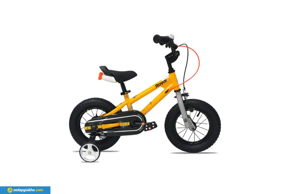 Xe Đạp Trẻ Em Royal Baby FreeStyle FS7 14 Inch - Vàng
