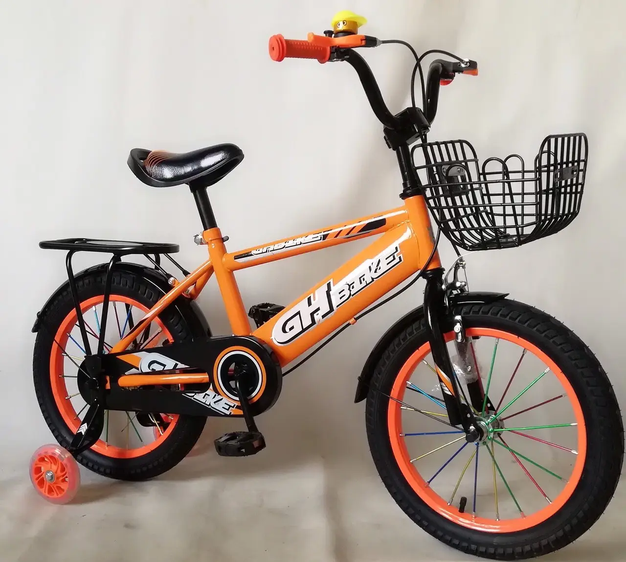Xe Đạp Trẻ Em 16 Inch GH BIKE BAGA - Màu Cam