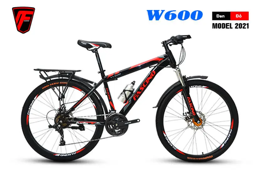Xe Đạp Thể Thao 26 Inch Fascino W600 2021 - Đỏ 1 Xe Đạp Thể Thao 26 Inch Fascino W600 2021 - Đỏ
