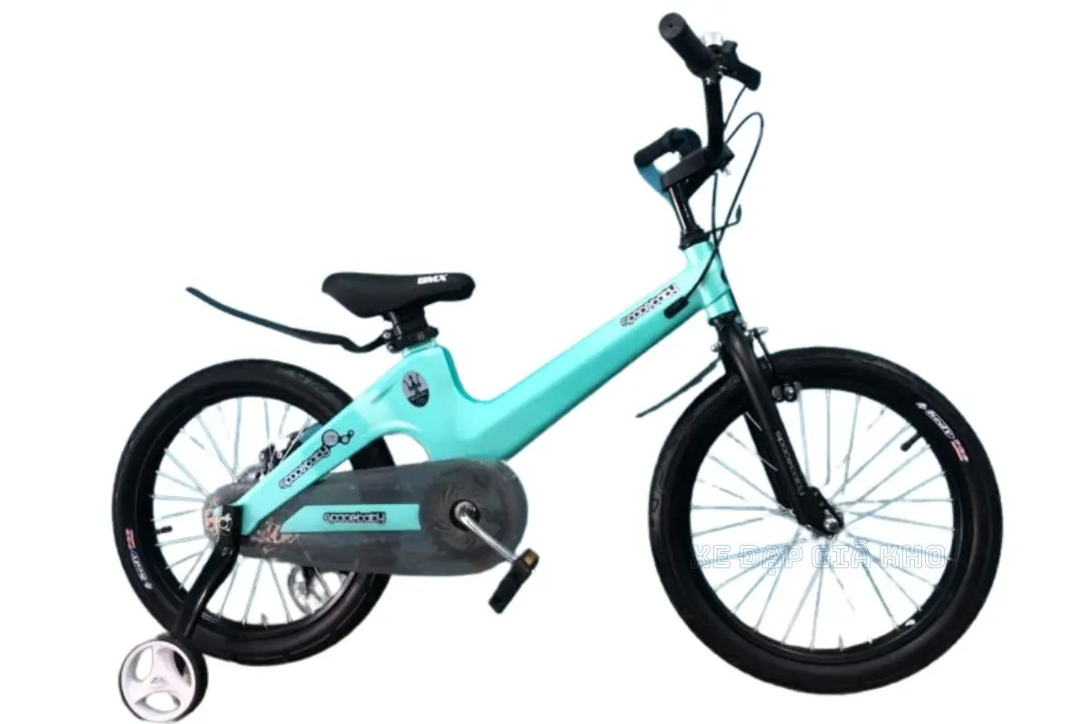 Xe Đạp Trẻ Em 18 Inch SPACEBABY Khung Nhôm Bánh Căm 1 Xe Đạp Trẻ Em 18 Inch SPACEBABY Khung Nhôm Bánh Căm