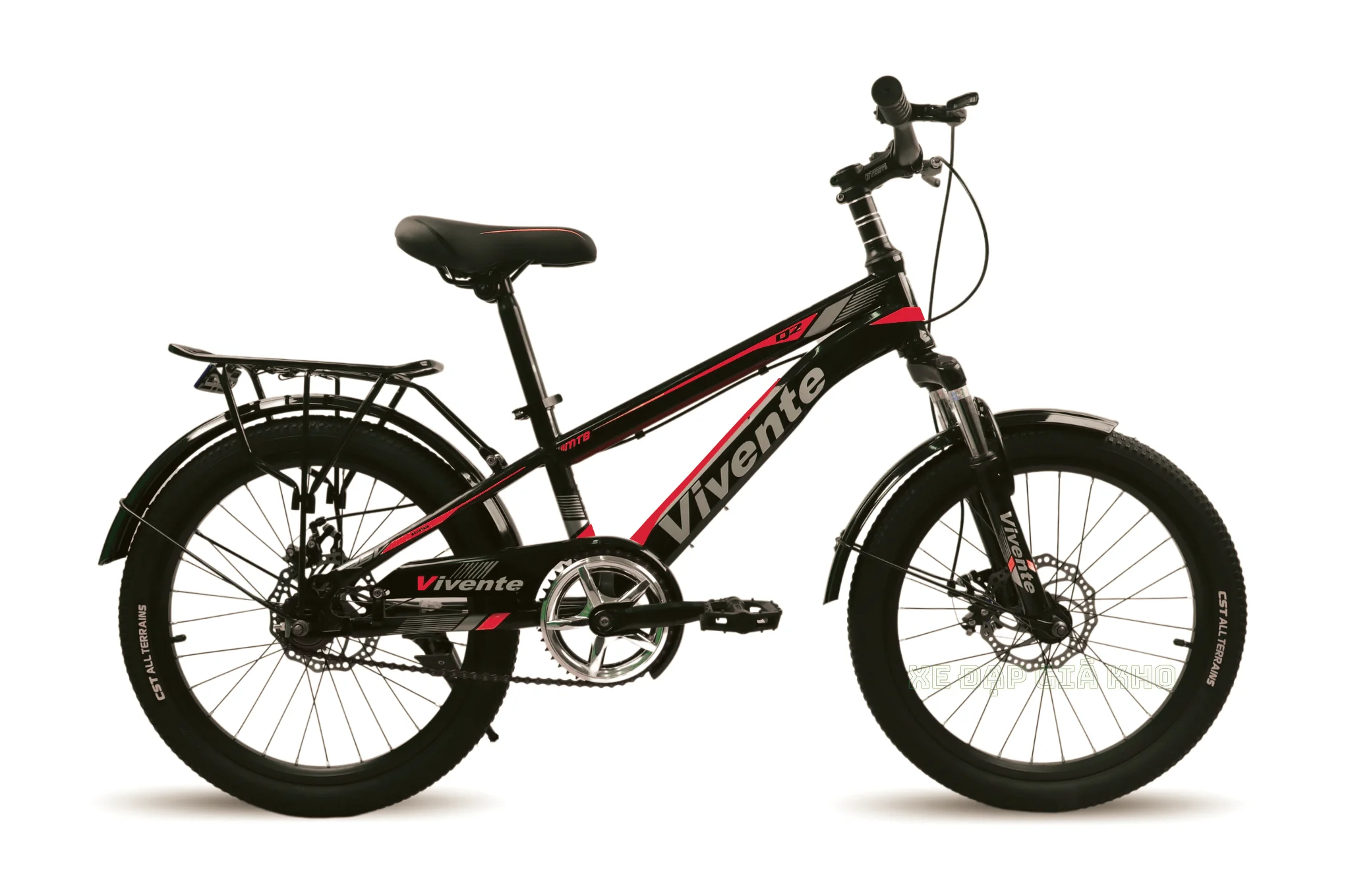 Xe Đạp Trẻ Em Vivente 20Q2 Không Đề 20 Inch