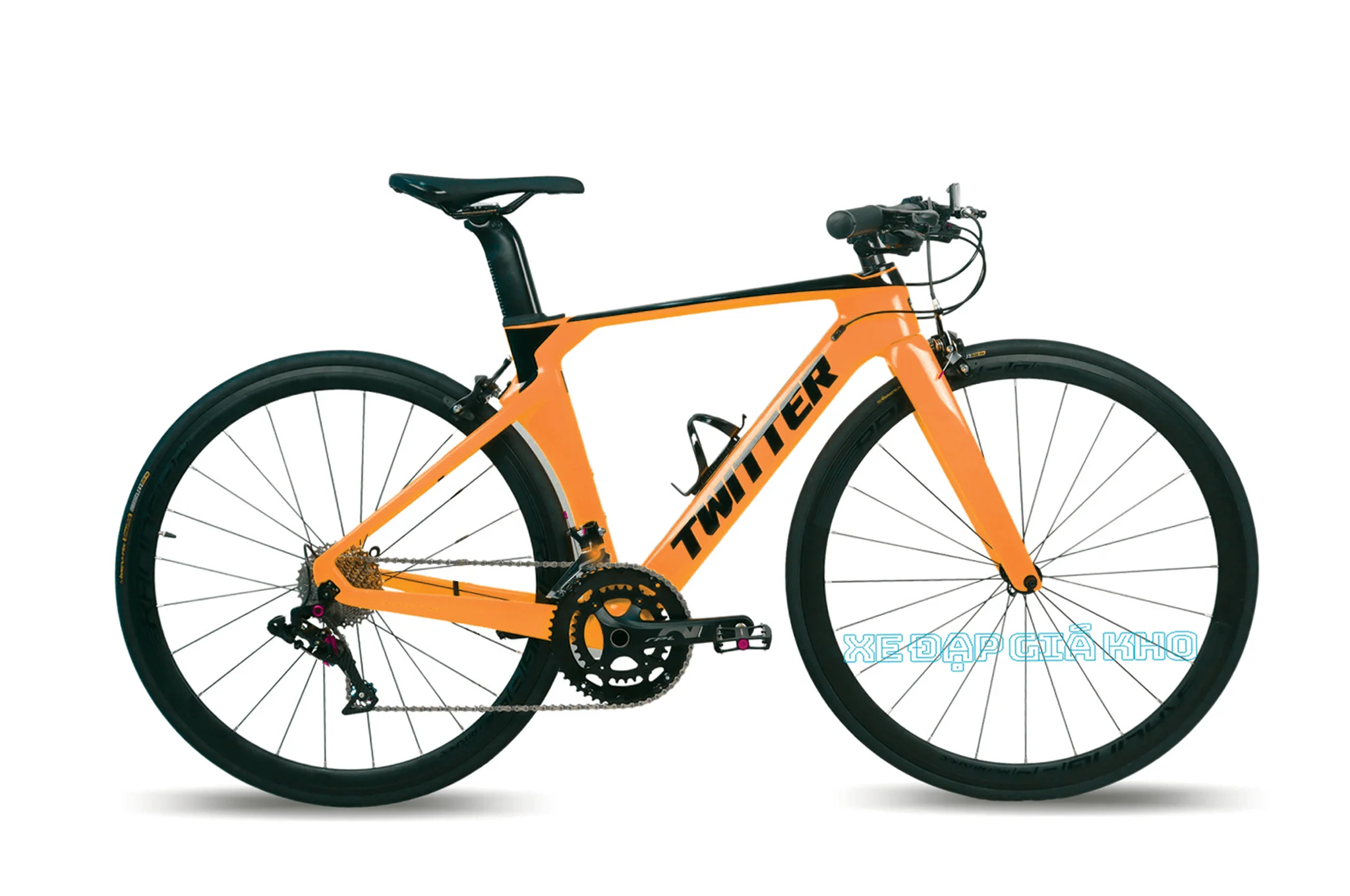 Xe Đạp Touring Twitter R5 Tay Ngang Khung Carbon