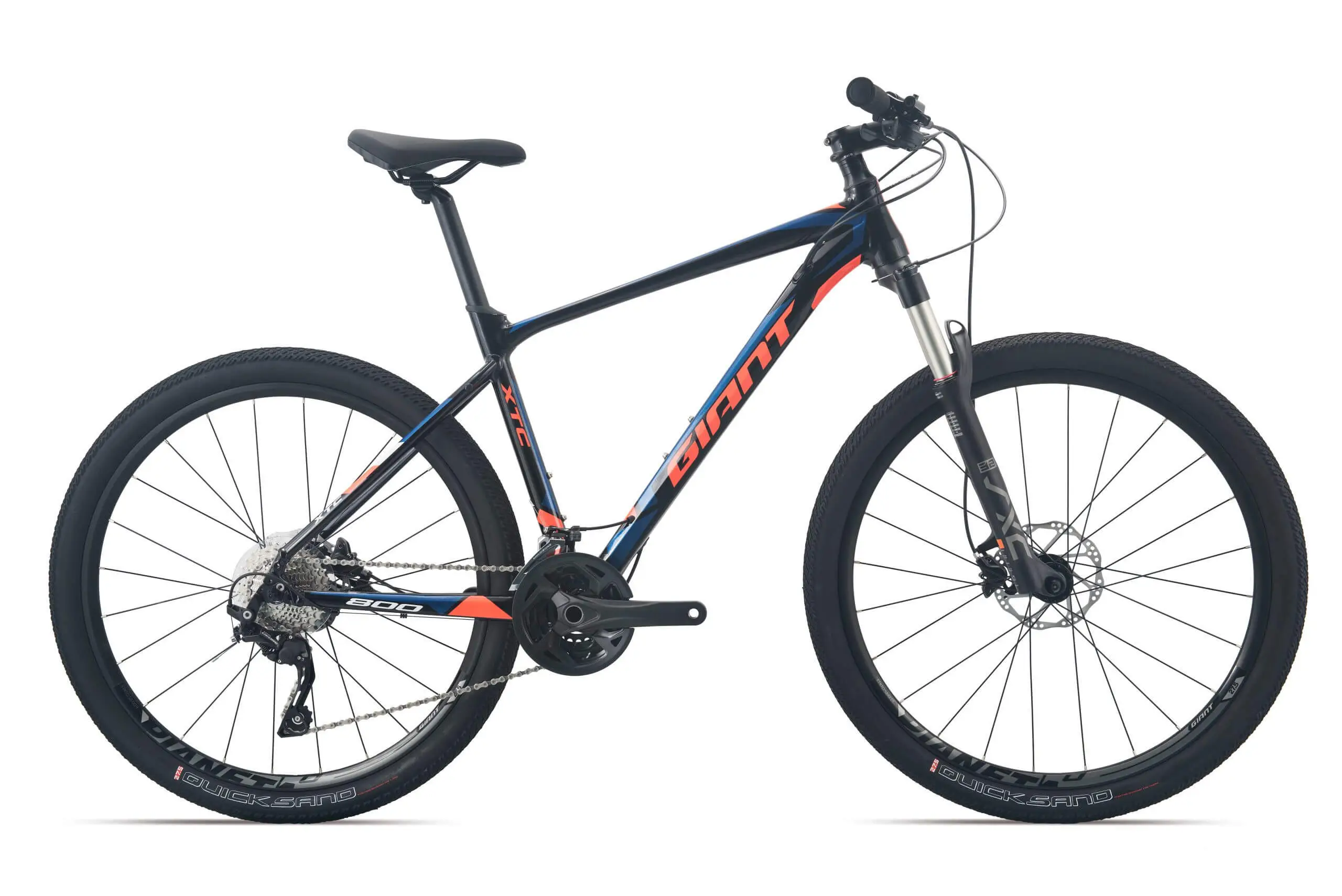 XE ĐẠP THỂ THAO ĐỊA HÌNH 27.5 Inch GIANT 2022 XTC 800 - ĐEN