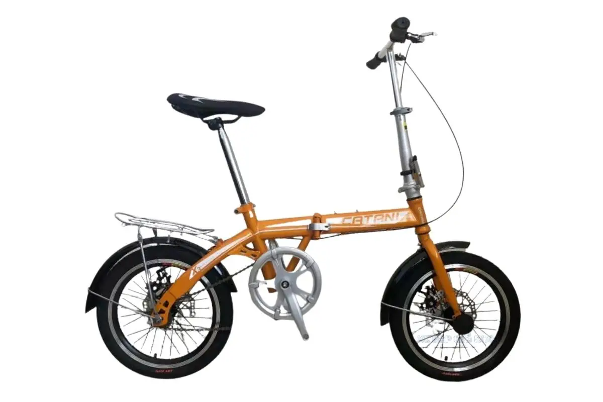 Xe Đạp Gấp 16 Inch Catani ZD16 Khung Thép Không Đề