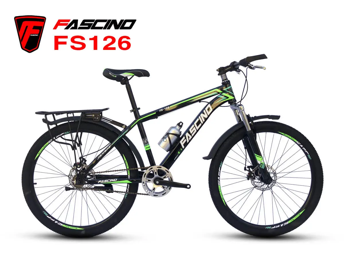 Xe Đạp Thể Thao 26 inch FASCINO FS126 - Đen Đỏ