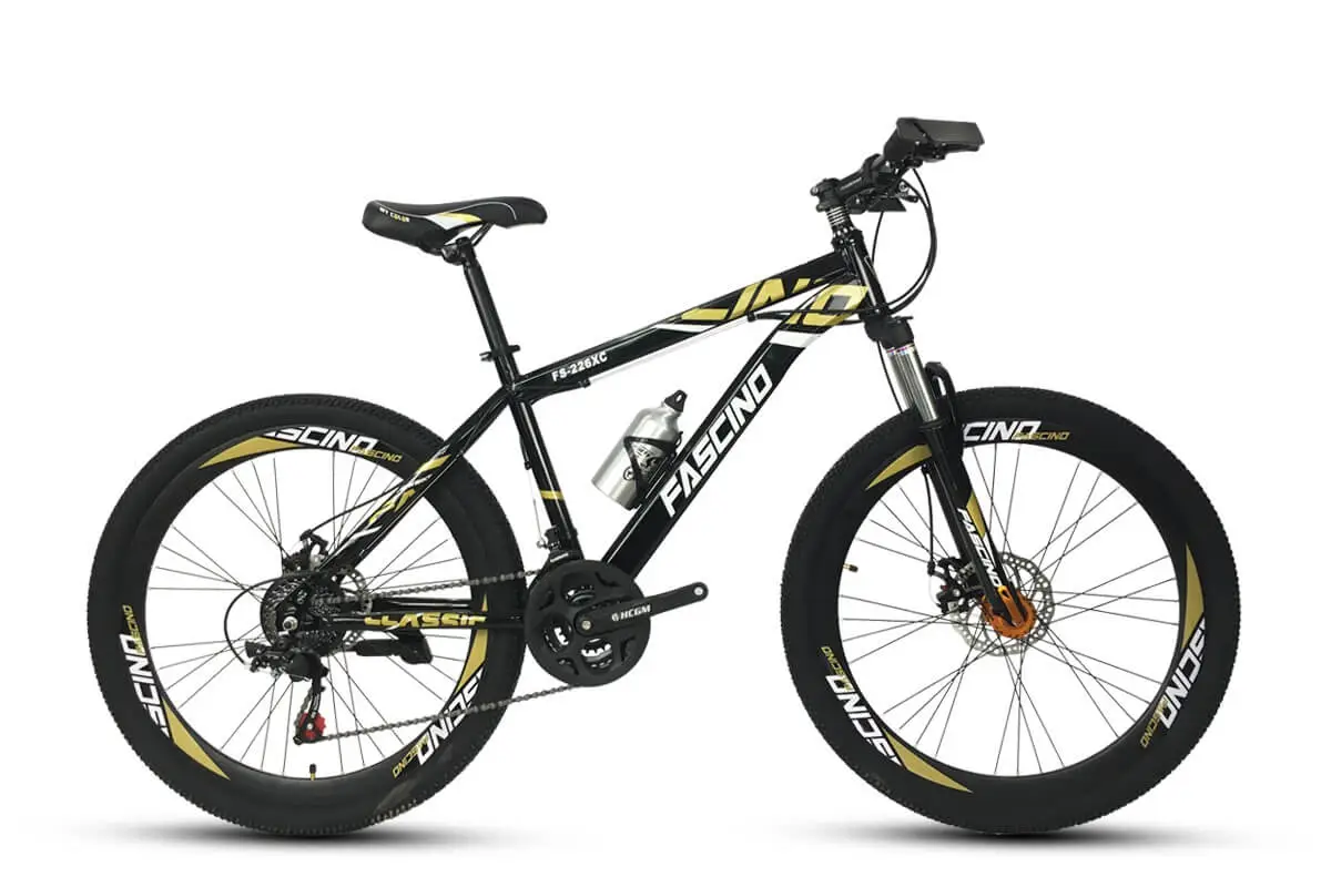 Xe Đạp Thể Thao 26 Inch FASCINO FS226XC - Đen Cam