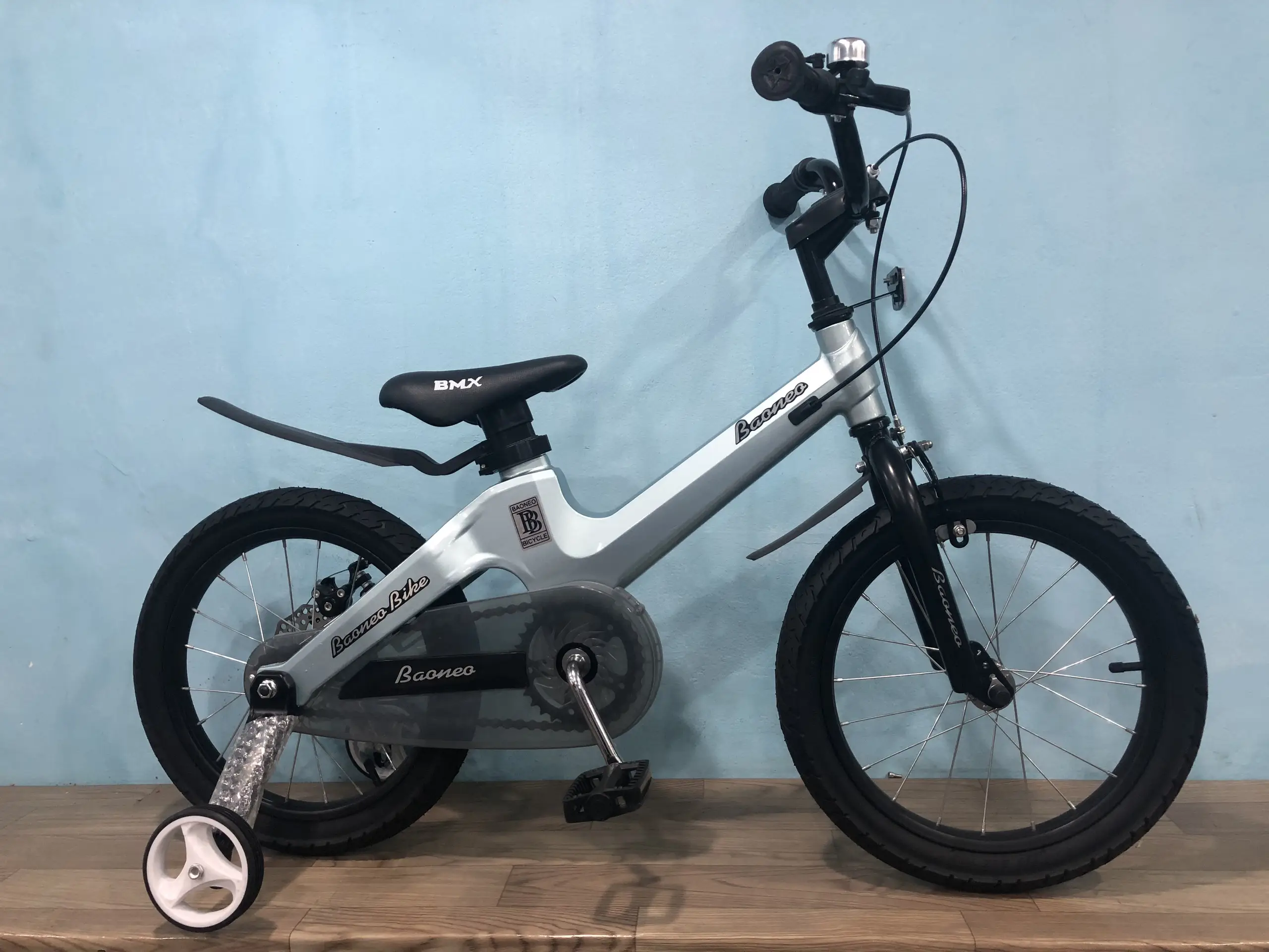 Xe Đạp 16 Inch JIANER Bánh Căm - Xanh Ngọc 1 Xe Đạp 16 Inch JIANER Bánh Căm - Xanh Ngọc
