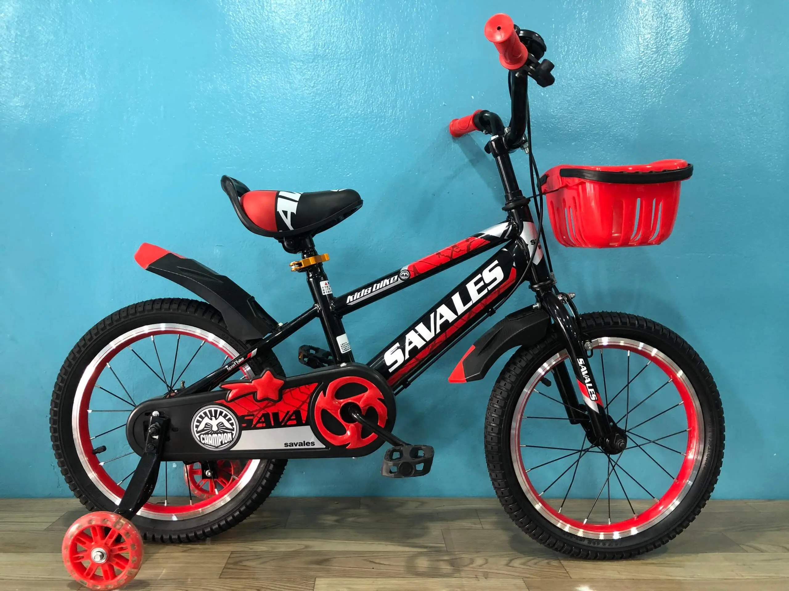Xe Đạp Trẻ Em 16Inch SAVALES B123 - Màu Đỏ