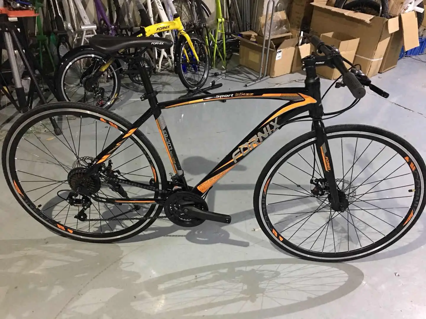 XE ĐẠP ĐUA THỂ THAO FORNIX FR303 Cam