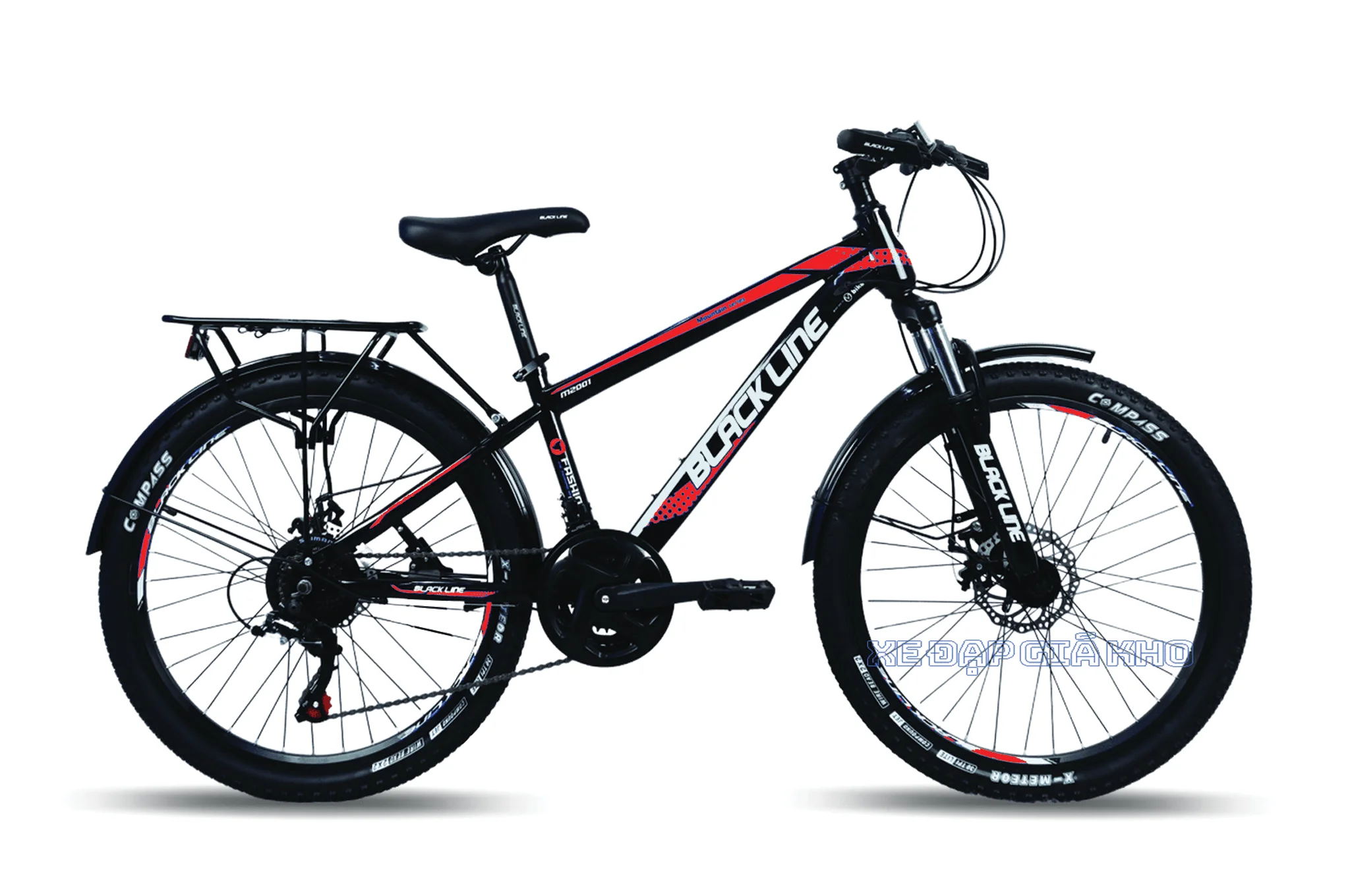 Xe Đạp Thể Thao Black Line Đề Shimano 24 Inch