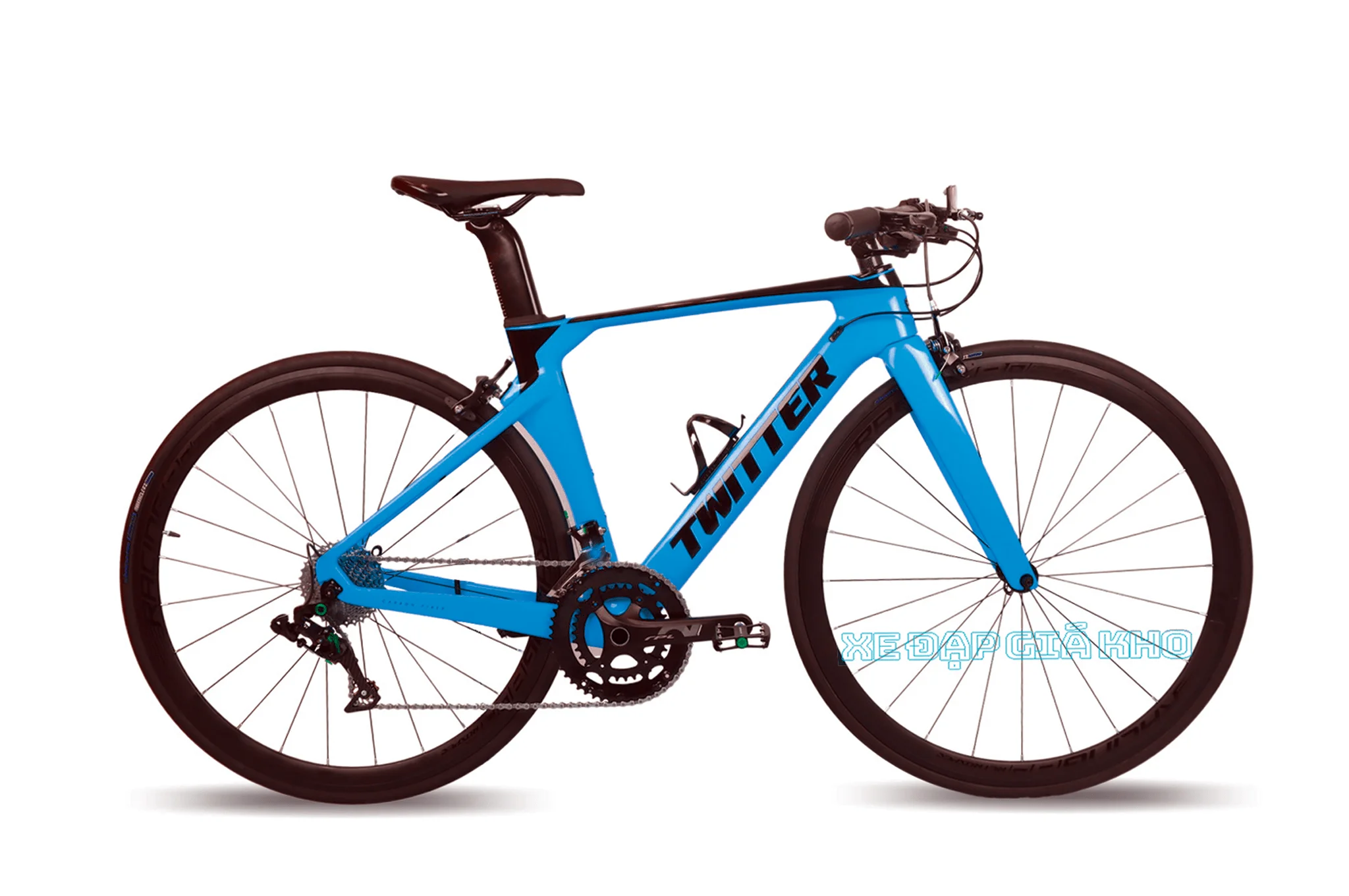Xe Đạp Touring Twitter R5 Tay Ngang Khung Carbon