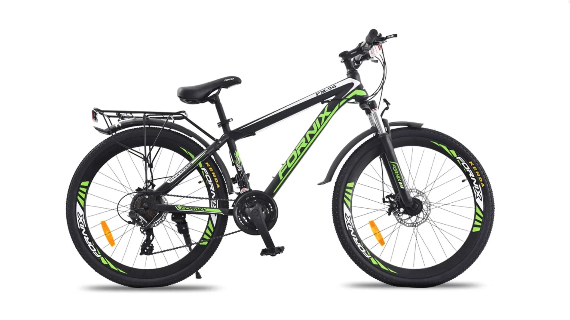 XE ĐẠP THỂ THAO FORNIX FM26 - MÀU ĐEN XANH DƯƠNG