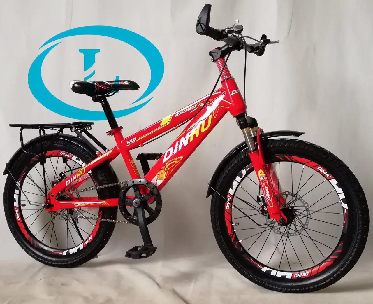 Xe Đạp 20 Inch DINHU Thắng Đĩa - Lốp Phuộc To