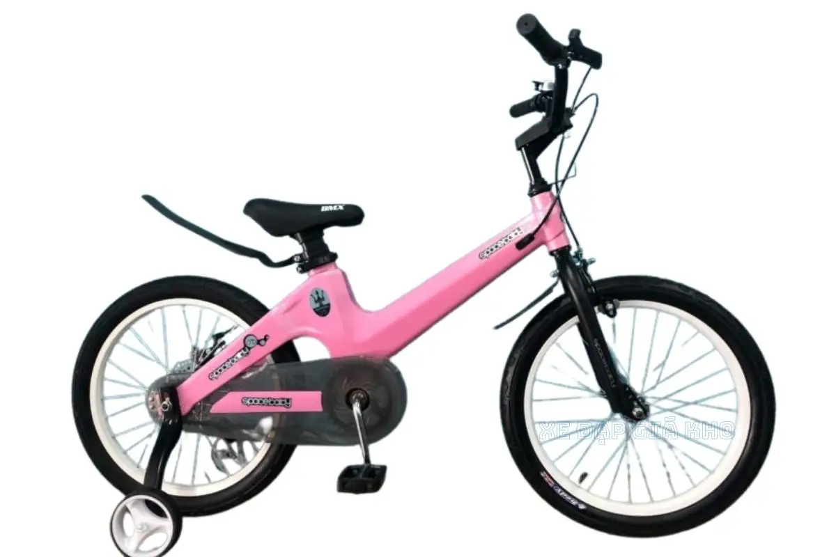 Xe Đạp Trẻ Em 18 Inch SPACEBABY Khung Nhôm Bánh Căm 3 Xe Đạp Trẻ Em 18 Inch SPACEBABY Khung Nhôm Bánh Căm