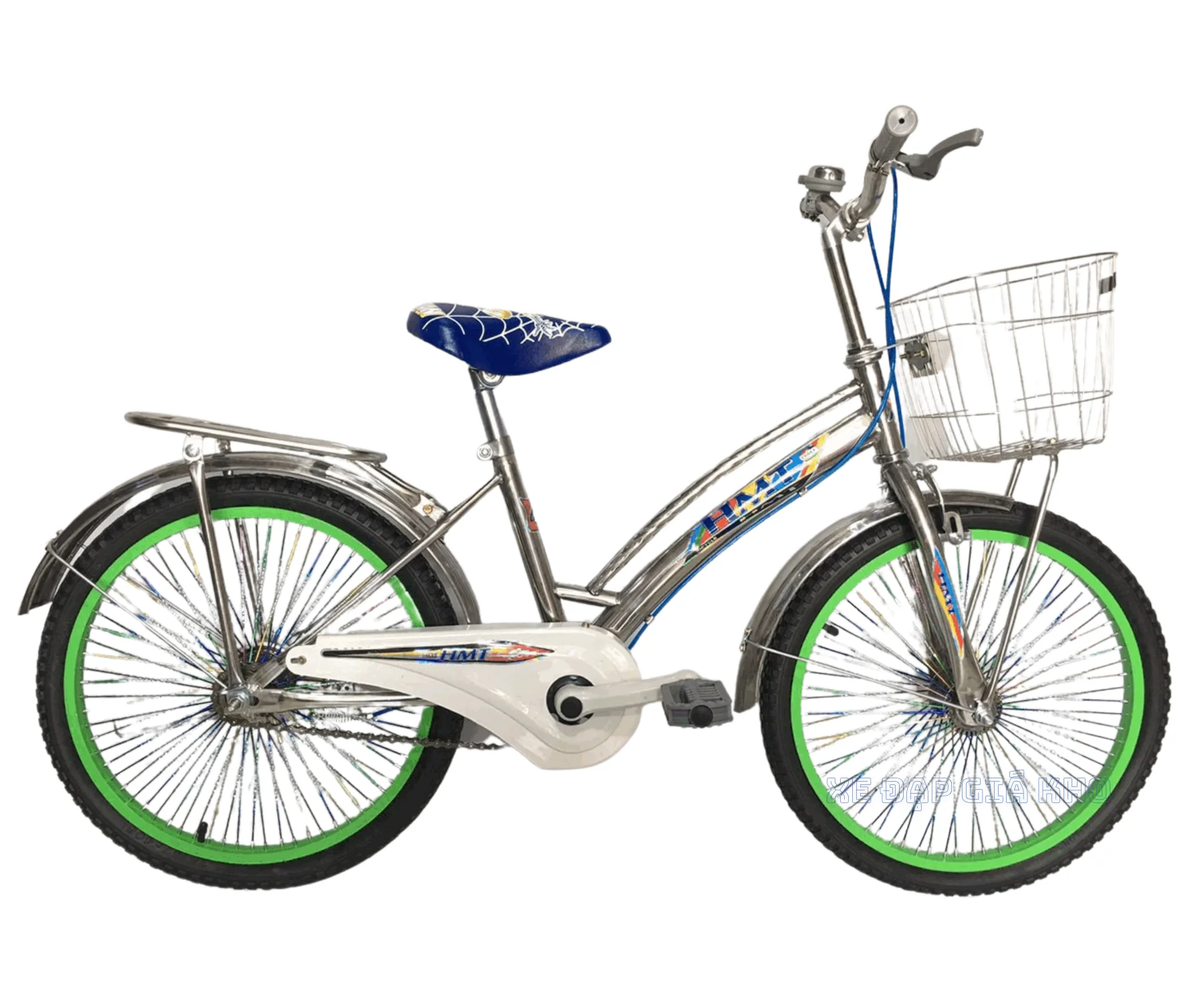 Xe Đạp Trẻ Em HMT Inox 20 Inch - Hàng Công Ty