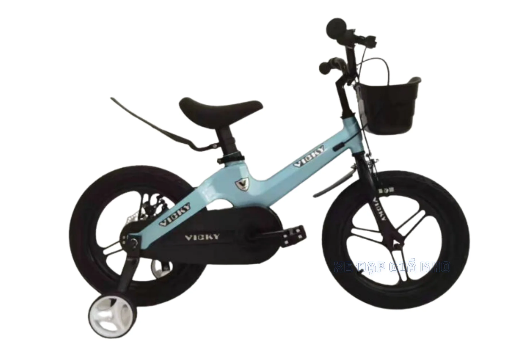 Xe Đạp Trẻ Em Vicky Khung Nhôm Cao Cấp 16 Inch