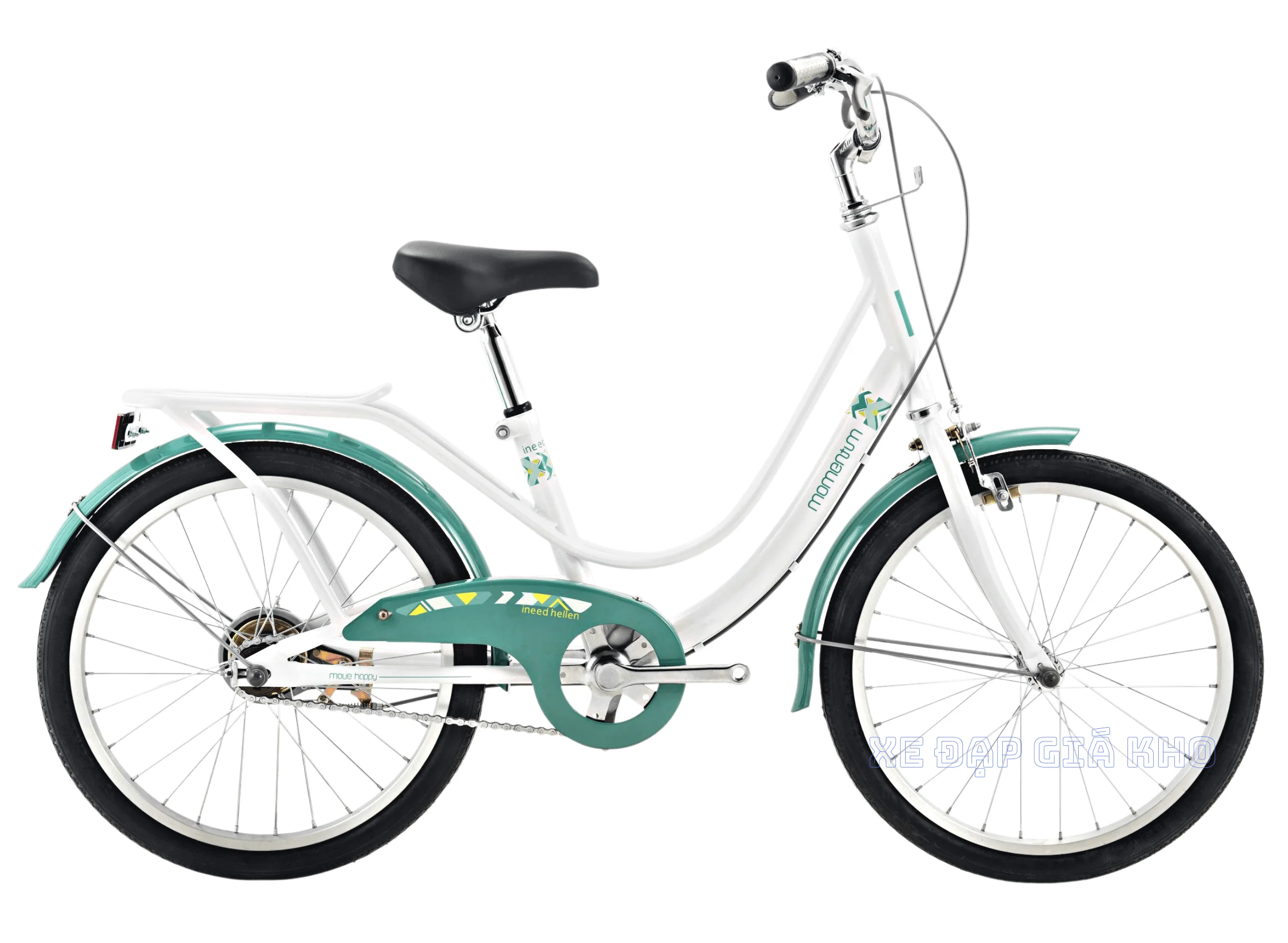 XE ĐẠP ĐƯỜNG PHỐ 2022 INEED HELLEN - Màu Trắng 1 XE ĐẠP ĐƯỜNG PHỐ 2022 INEED HELLEN - Màu Trắng