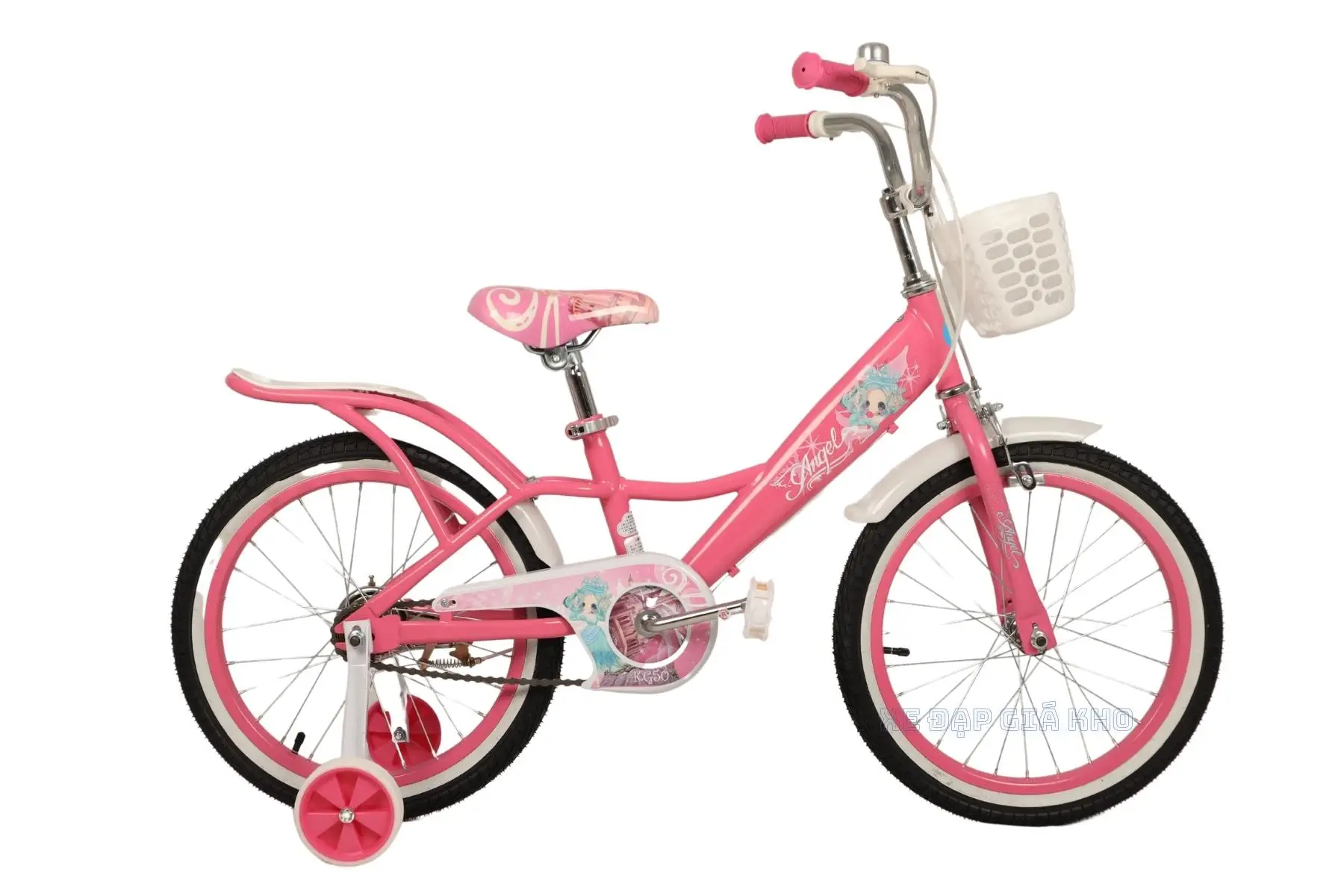 Xe Đạp Trẻ Em Cho Bé Gái 18 Inch TopRight Magic Princess 1 Xe Đạp Trẻ Em Cho Bé Gái 18 Inch TopRight Magic Princess