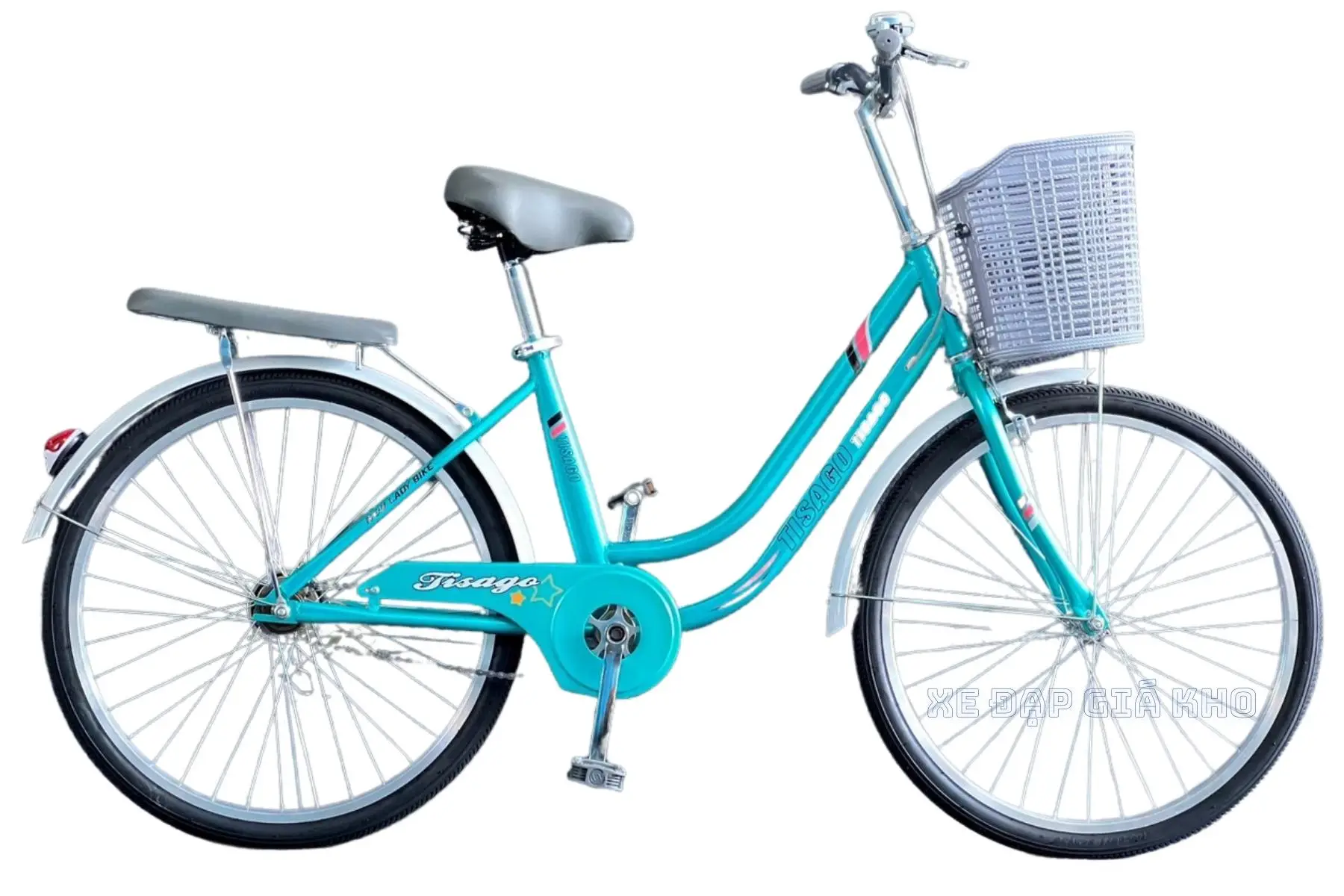Xe Đạp Phổ Thông 24 Inch Tisago TL05 Kiểu Dáng Thân Thiện