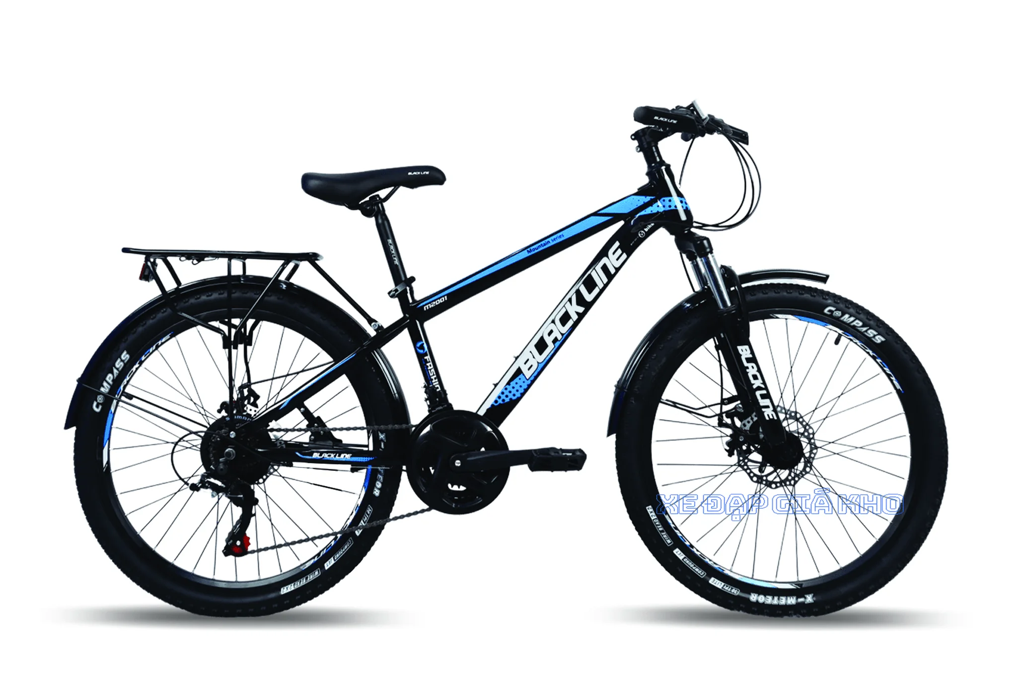 Xe Đạp Thể Thao Black Line Đề Shimano 24 Inch