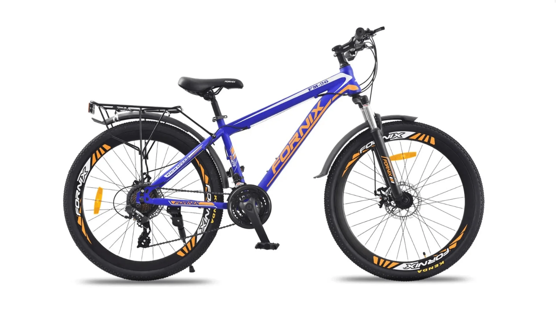 XE ĐẠP THỂ THAO FORNIX FM26 - MÀU ĐEN XANH DƯƠNG