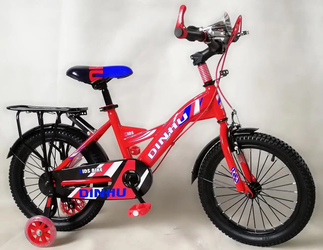 Xe Đạp 16 Inch DINHU Sừng Trâu - Xanh Dương