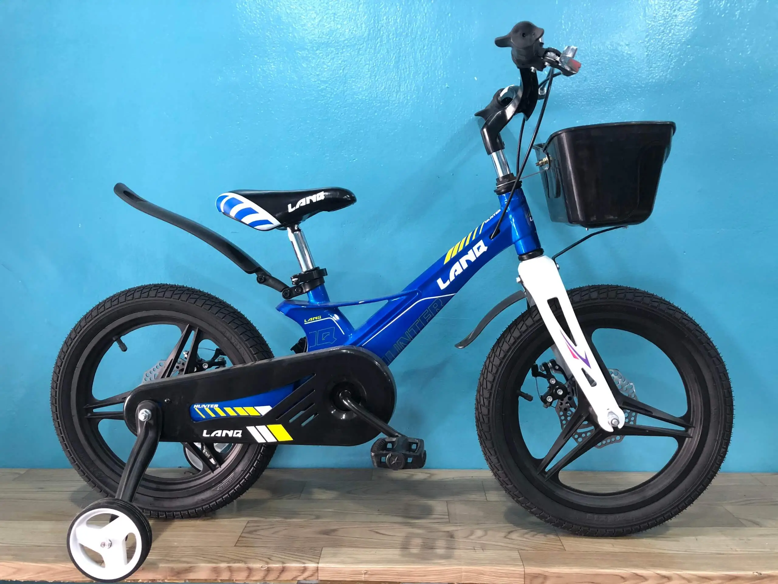 Xe Đạp Trẻ Em 16 Inch LANQ HUNTER Bánh Mâm - Màu Hồng 3 Xe Đạp Trẻ Em 16 Inch LANQ HUNTER Bánh Mâm - Màu Hồng