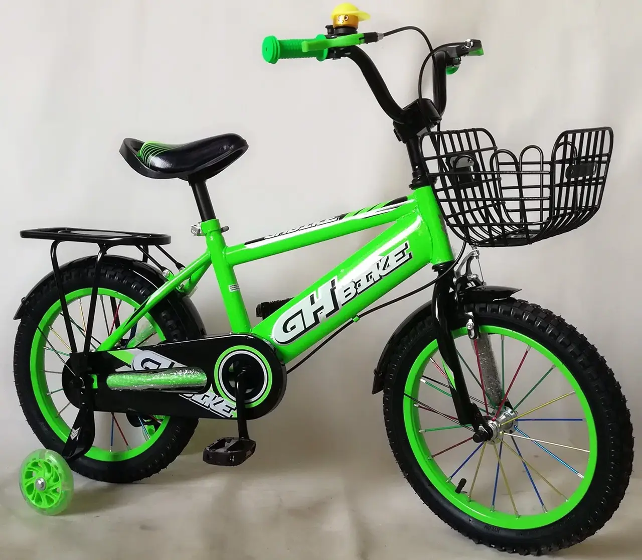 Xe Đạp Trẻ Em 16 Inch GH BIKE BAGA - Màu Cam