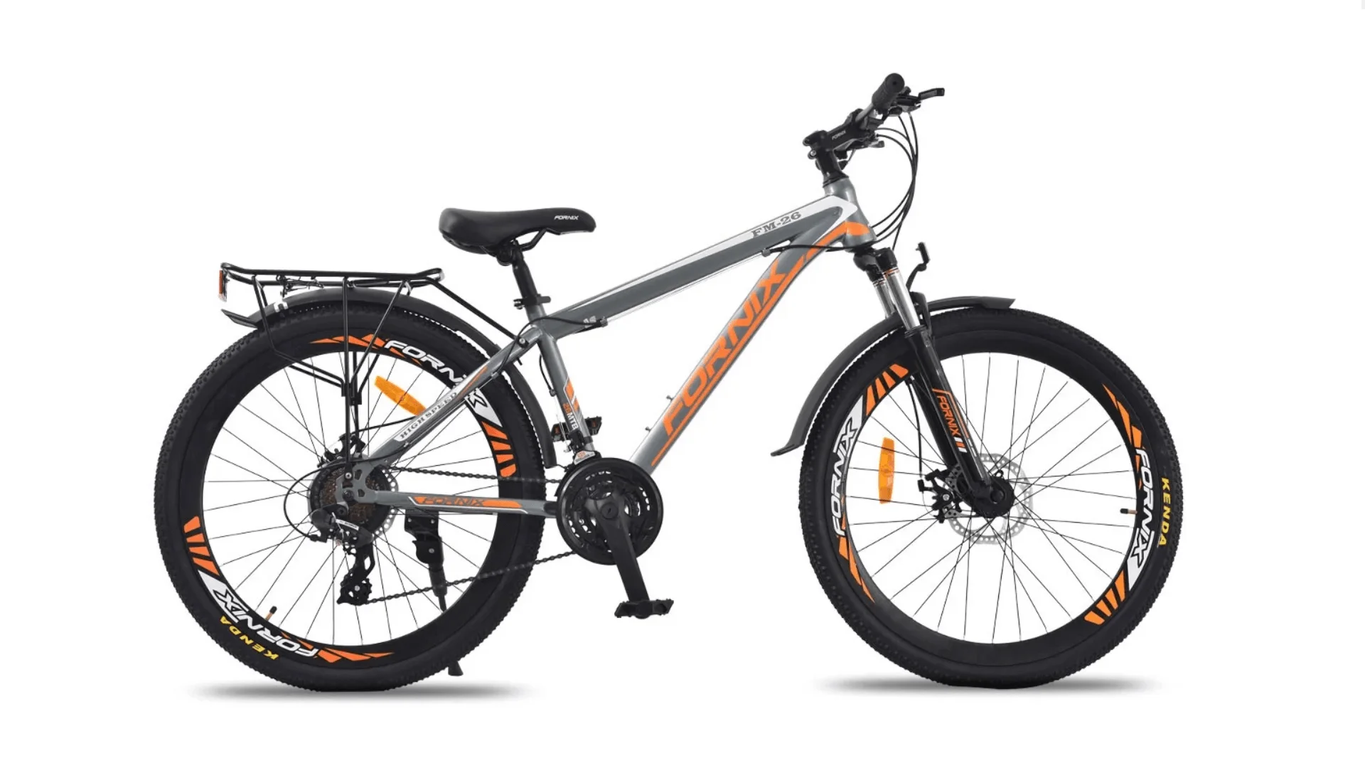 XE ĐẠP THỂ THAO FORNIX FM26 - MÀU ĐEN XANH DƯƠNG