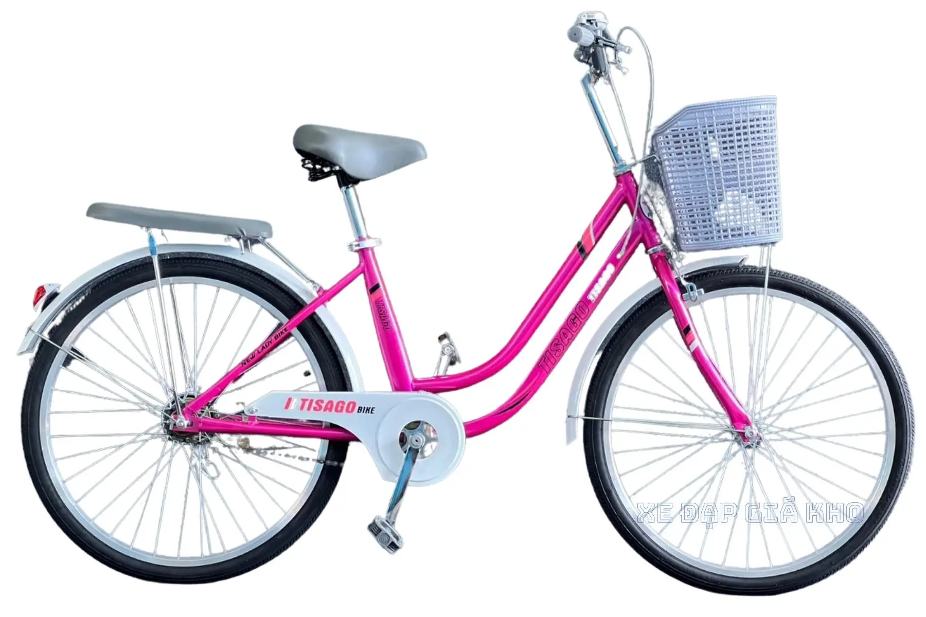 Xe Đạp Phổ Thông 24 Inch Tisago TL05 Kiểu Dáng Thân Thiện