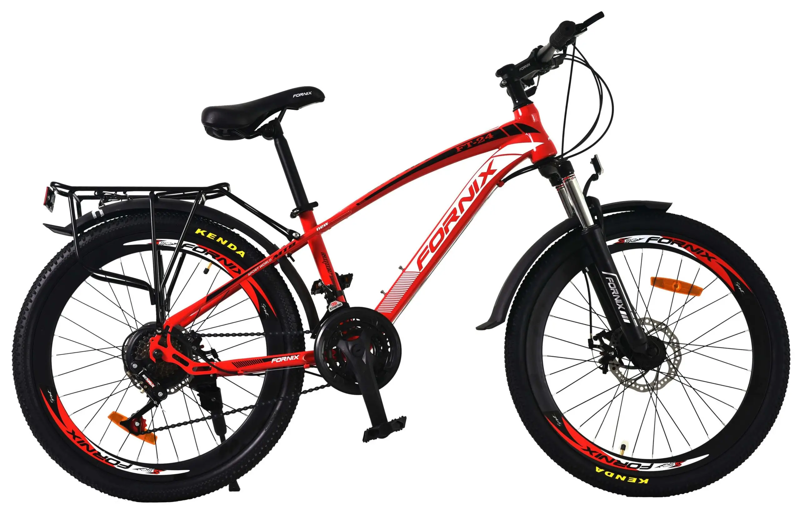 XE ĐẠP THỂ THAO FORNIX FT24 - MÀU TRẮNG XANH