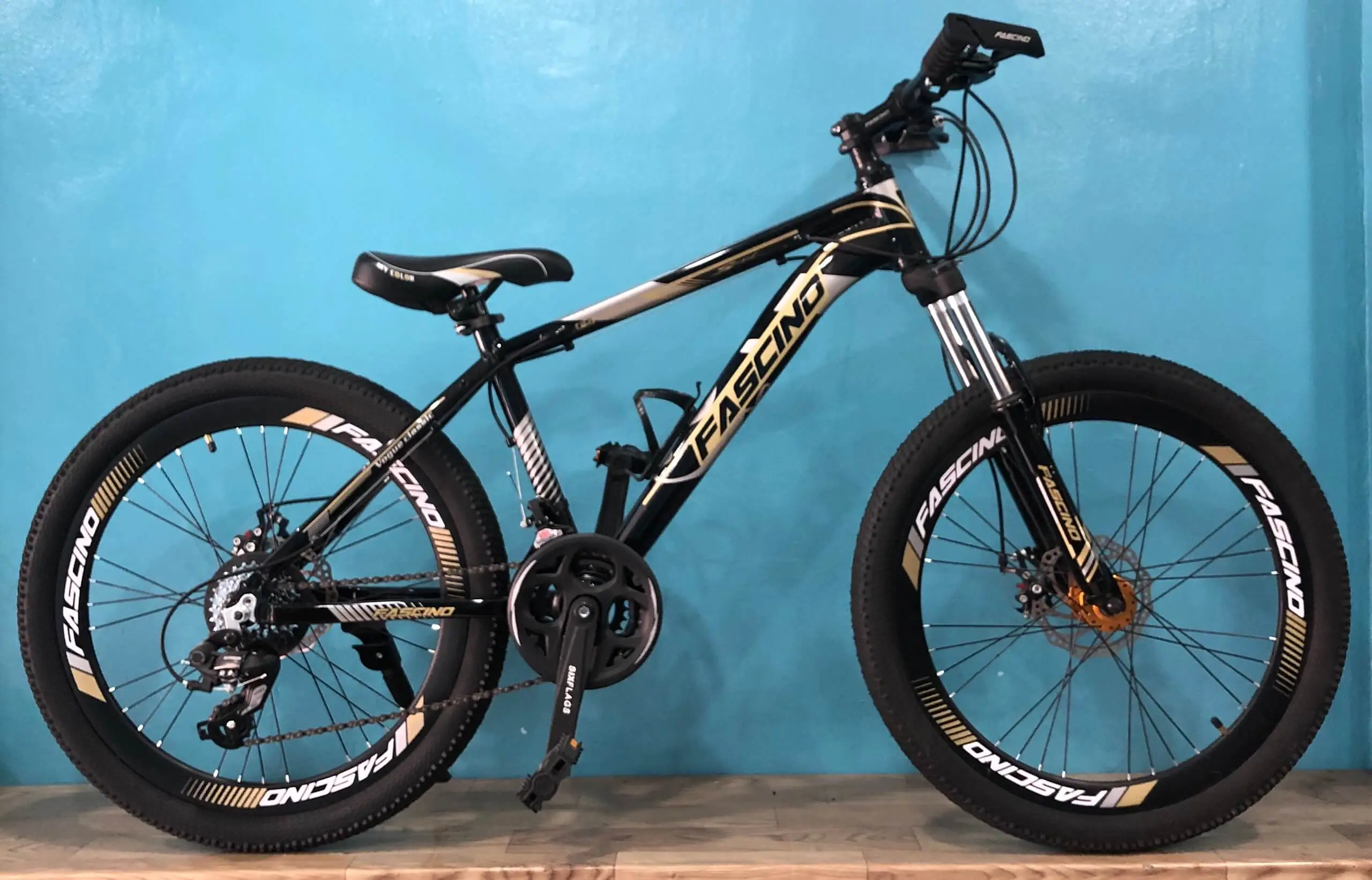 Xe Đạp Trẻ Em 24 Inch FASCINO FS 324XC - Màu Đen Vàng