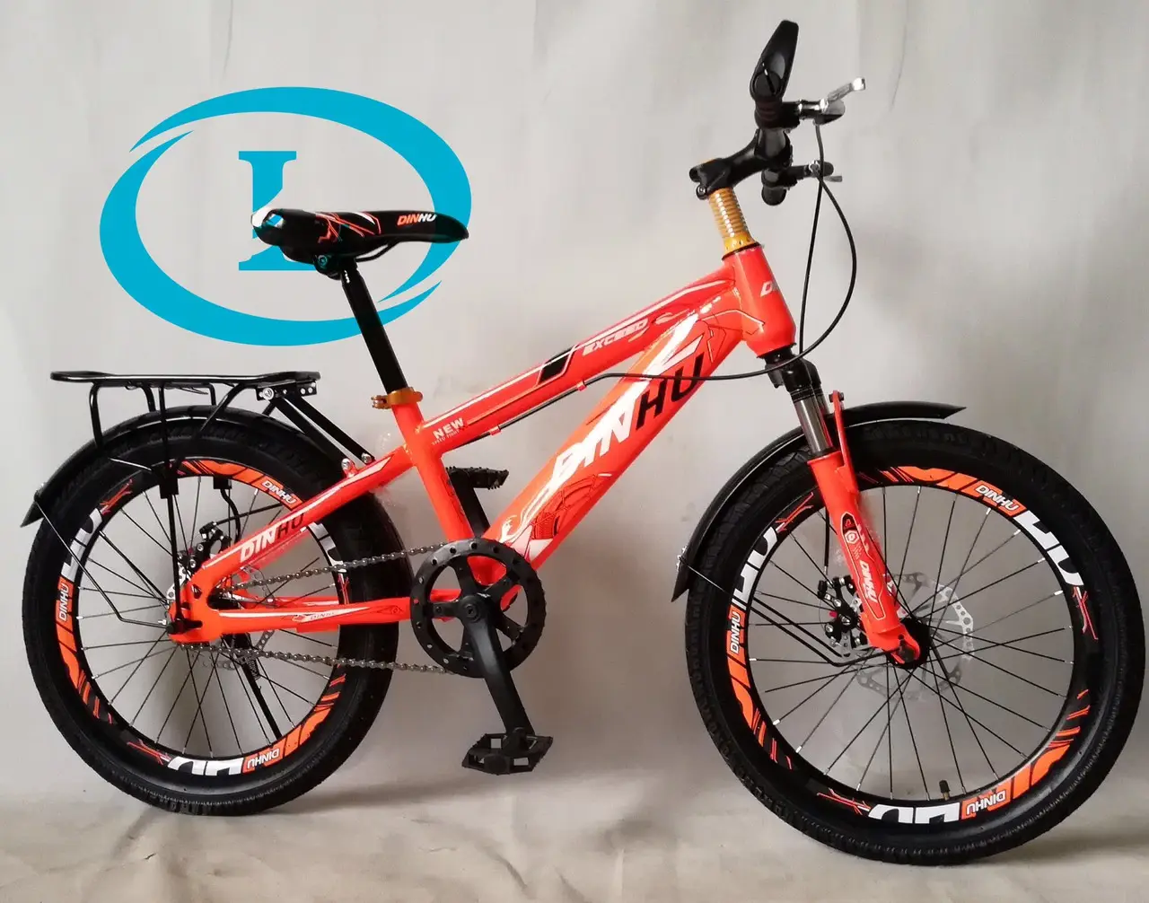 Xe Đạp 20 Inch DINHU Thắng Đĩa - Lốp Phuộc To