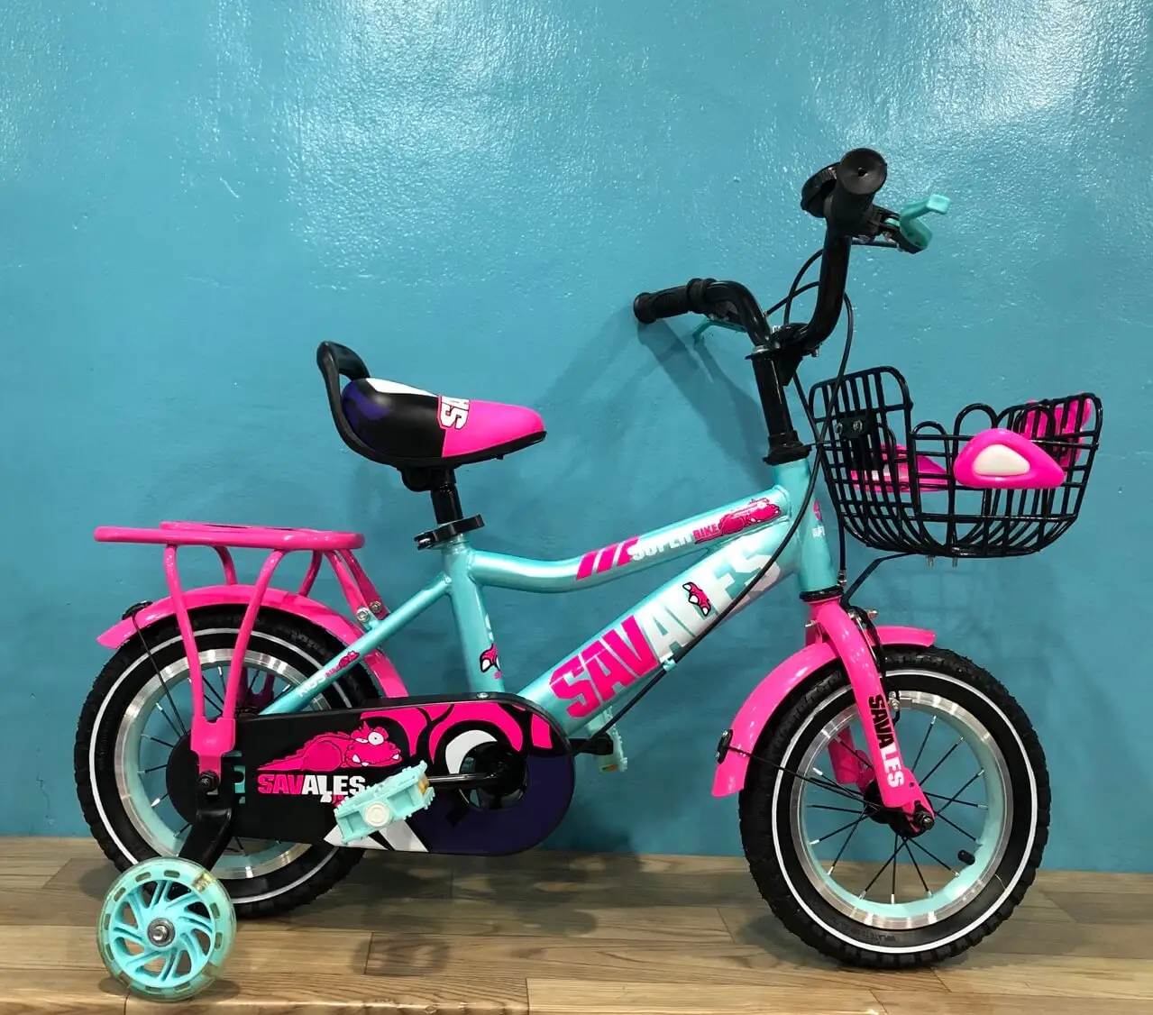 Xe Đạp Trẻ Em 12 inch SAVALES B109 - Màu Đỏ