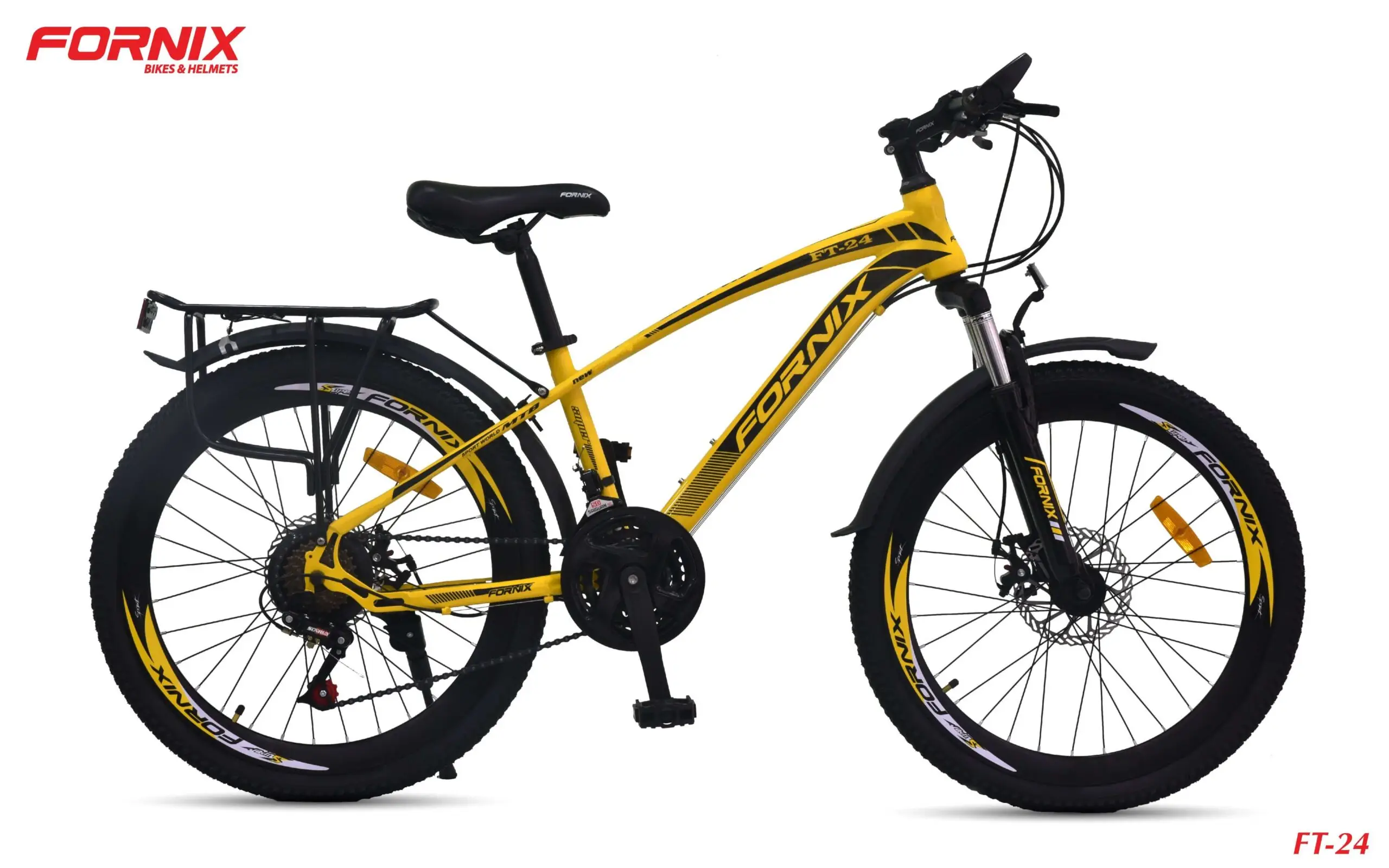 XE ĐẠP THỂ THAO FORNIX FT24 - MÀU VÀNG