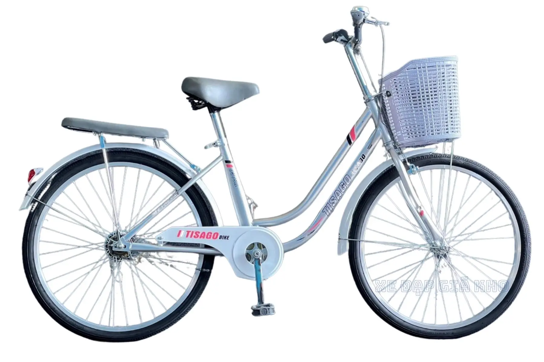 Xe Đạp Phổ Thông 24 Inch Tisago TL05 Kiểu Dáng Thân Thiện