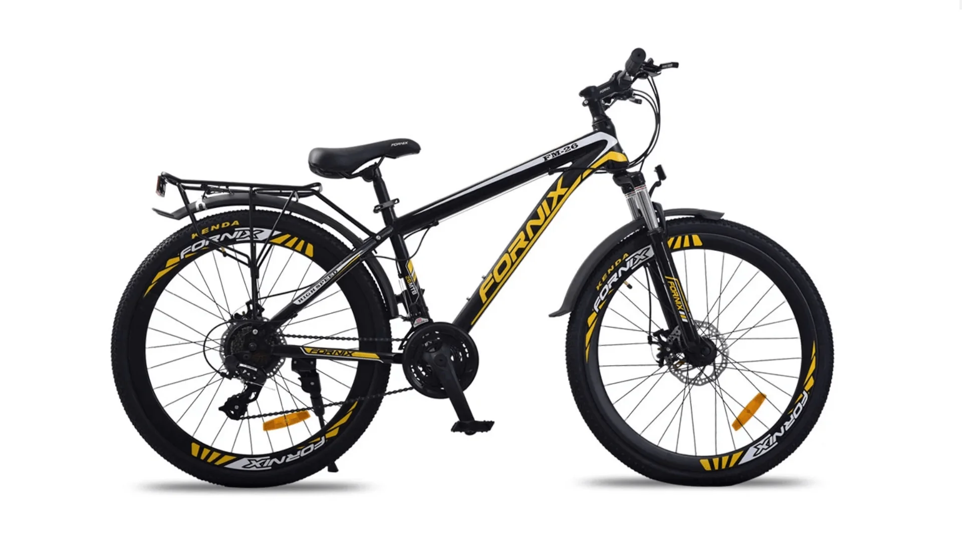 XE ĐẠP THỂ THAO FORNIX FM26 - MÀU ĐEN XANH DƯƠNG