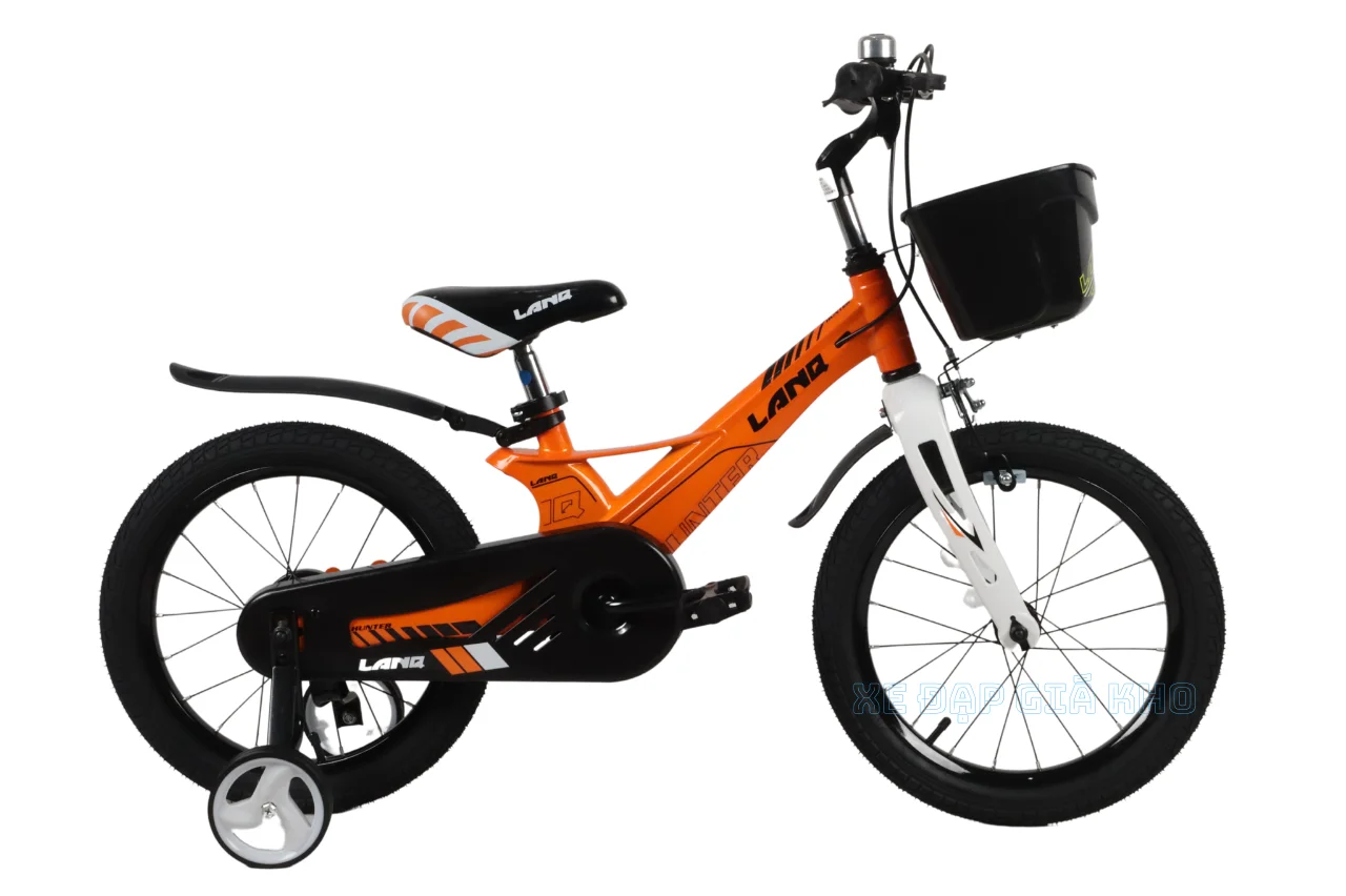 Xe Đạp Trẻ Em 18 Inch LANQ Hunter Bánh Căm Cao Cấp
