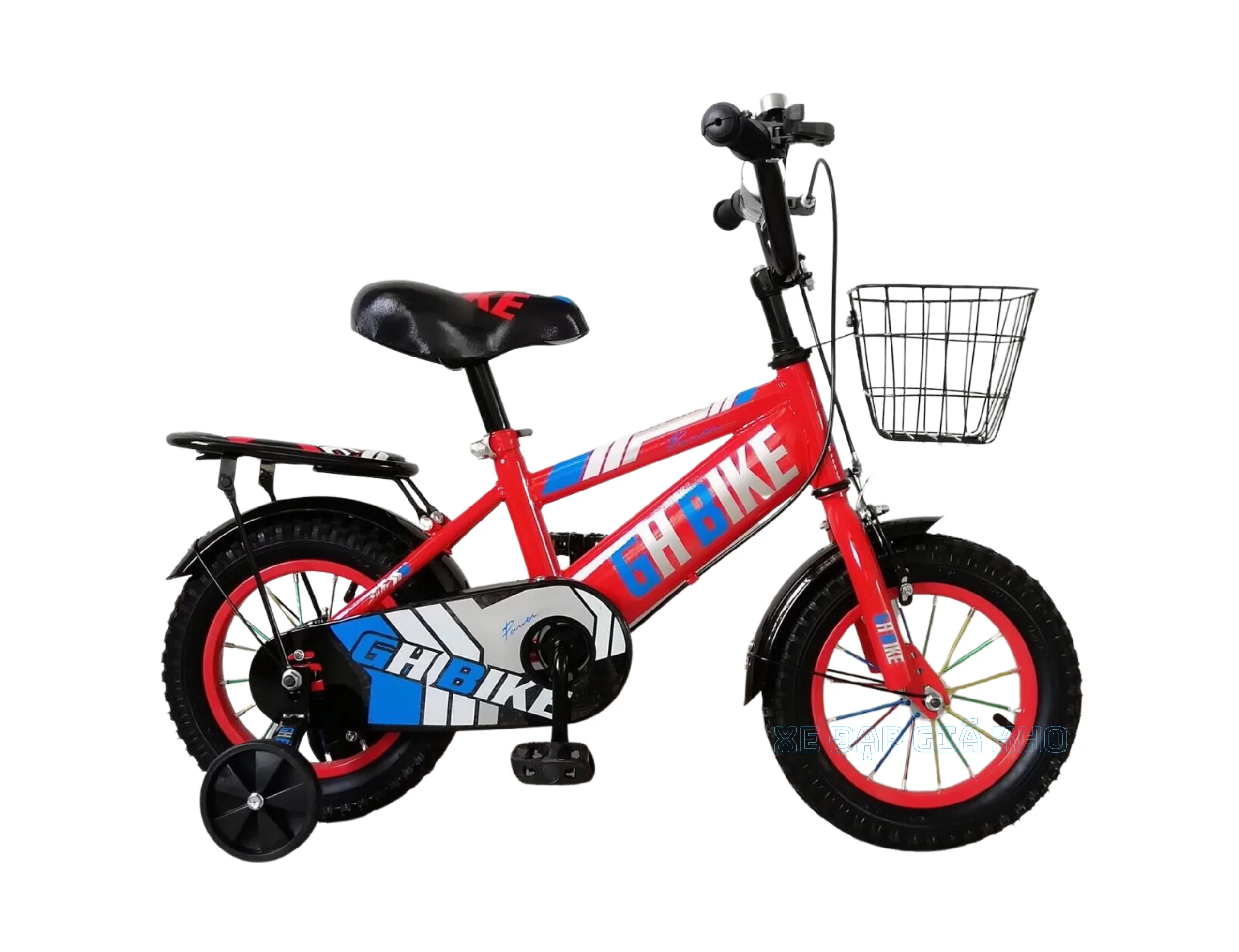 Xe Đạp Trẻ Em 12 Inch GH Bike [GIÁ RẺ]  – Màu Đỏ