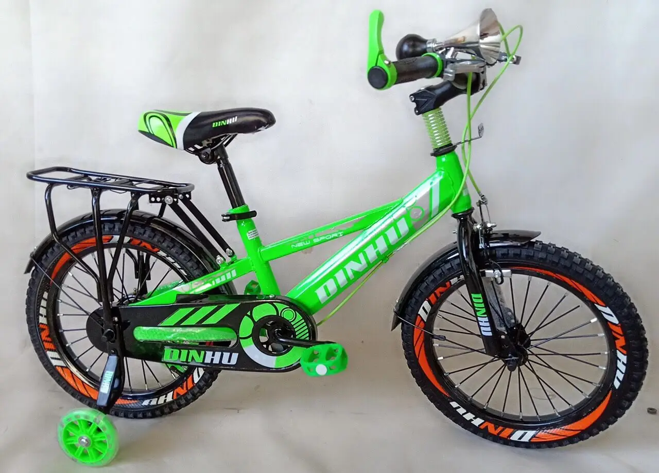 Xe Đạp Trẻ Em 16 Inch DINHU Lốp Cao Cấp - Đỏ