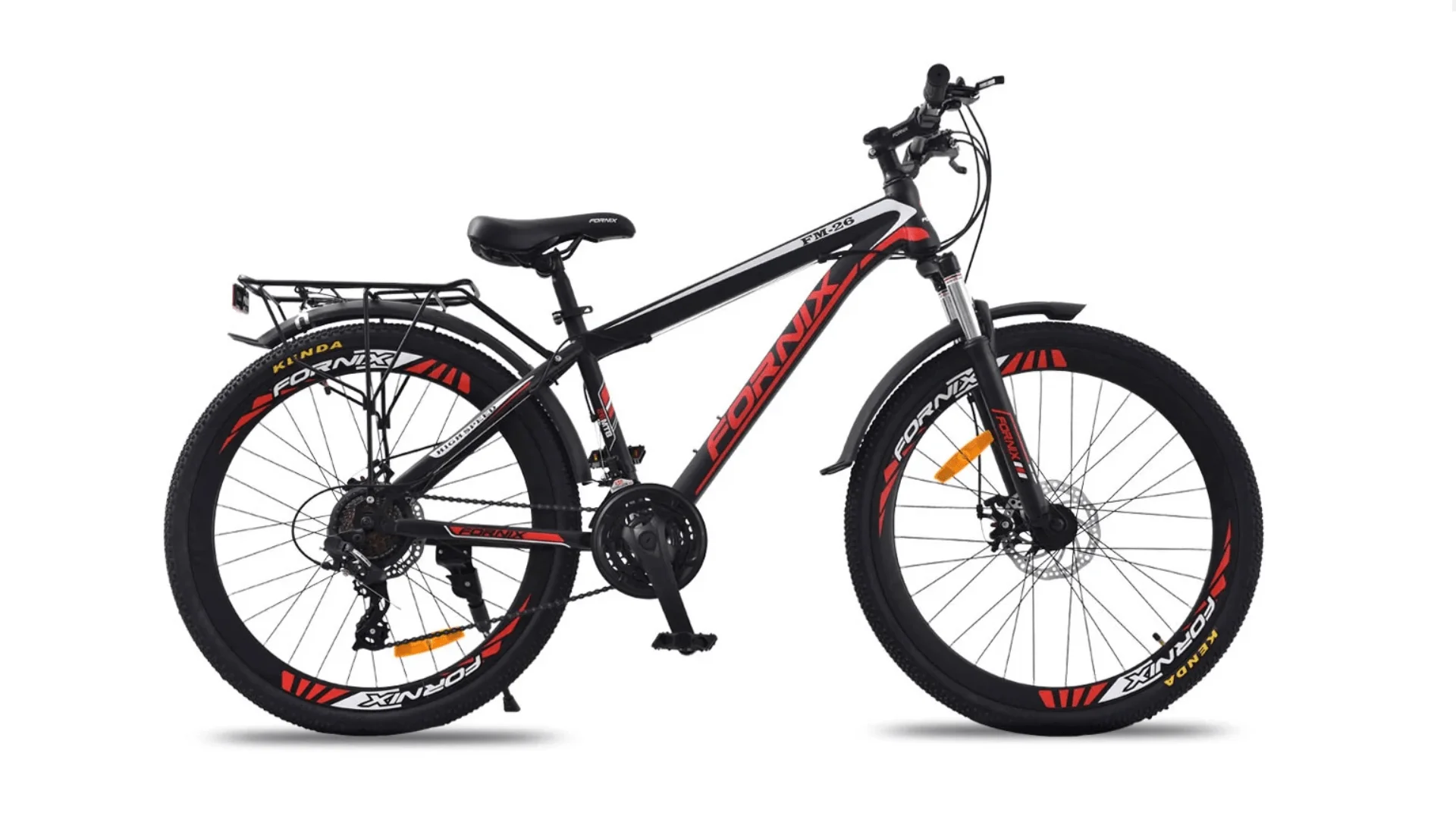 XE ĐẠP THỂ THAO FORNIX FM26 - MÀU ĐEN XANH DƯƠNG