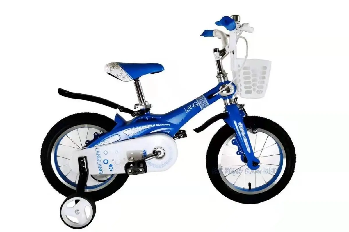 Xe Đạp Trẻ Em 18 Inch Lanq46 Bánh Căm Khung Nhôm