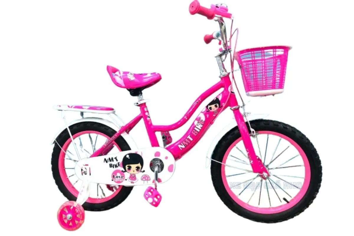 Xe Đạp Trẻ Em 16 Inch NMT BIKE Sườn 2 Ống 1 Xe Đạp Trẻ Em 16 Inch NMT BIKE Sườn 2 Ống