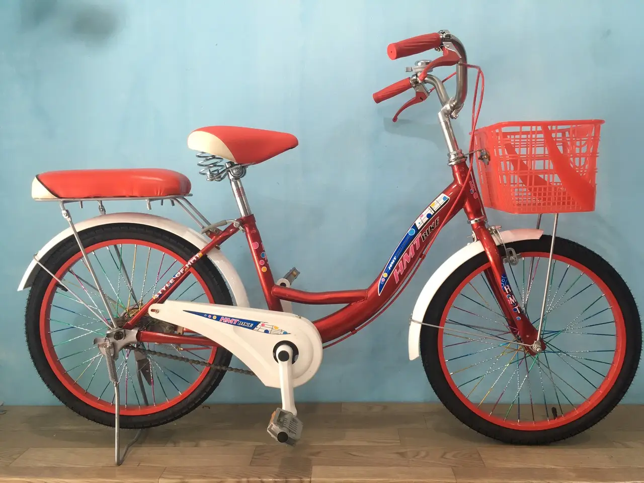 Xe Đạp Phổ Thông  20 Inch HMT Mini – Hồng