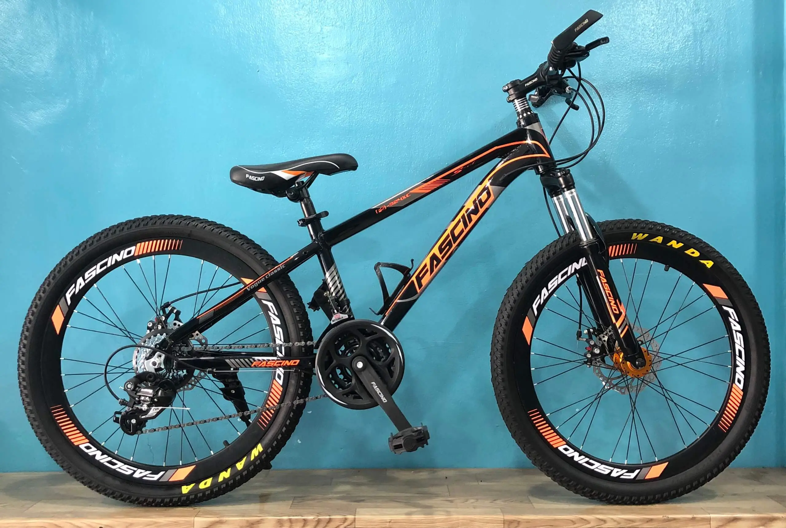 Xe Đạp Trẻ Em 24 Inch FASCINO FS 324XC - Màu Đen Vàng